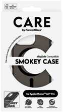 Telefoniümbris PanzerGlass CARE Flagship, Apple iPhone 16 Pro, smokey/must
