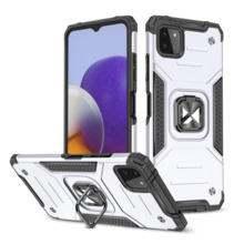 Telefoniümbris Wozinsky Ring Armor, Samsung Galaxy A22 4G, hõbe