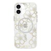 Telefoniümbris Case-Mate Floral Gems MagSafe, Apple iPhone 16 Plus, kuldne