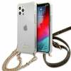 Telefoniümbris Guess GUHCP12MKC4GSGO 4G Gold Chain, Apple iPhone 12/12 Pro, läbipaistev