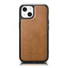 Telefoniümbris iCarer Leather Oil Wax WMI14220717-TN, Apple iPhone 14, pruun
