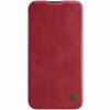 Telefoniümbris Nillkin Qin Pro Leather, Apple iPhone 14 Plus, punane