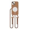 Telefoniümbris Tech-Protect Magnecklace MagSafe, Apple iPhone 13, pruun