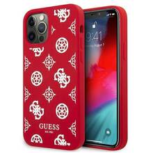 Telefoniümbris Guess GUHCP12LLSPEWRE Peony Collection, Apple iPhone 12 Pro Max, punane