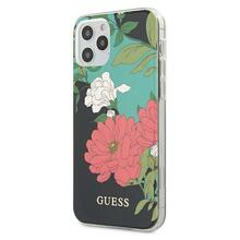 Telefoniümbris Guess N1 Flower Collection GUHCP12LIMLFL01, Apple iPhone 12 Pro Max, must