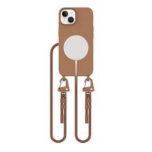 Telefoniümbris Tech-Protect Magnecklace MagSafe, Apple iPhone 13, pruun