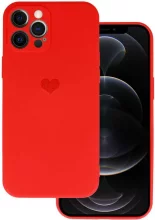 Vennus silikoonümbris Heart, Apple iPhone 11 Pro, punane