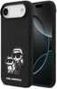 Karl Lagerfeld Liquid Silicone K&CH Sketch MagSafe ümbris, Apple iPhone 17 Air, must