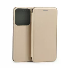 Beline Magnetic Book Case, Infinix Smart 7, kuldne