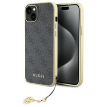 Telefoniümbris Guess 4G Charms Collection GUHCP15MGF4GGR, Apple iPhone 15 Plus, hall