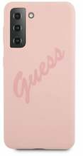 Telefoniümbris Guess GUHCS21MLSVSPI Script Vintage, Samsung Galaxy S21+, roosa