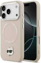 Karl Lagerfeld Choupette Pin MagSafe ümbris, Apple iPhone 17 Pro, roosa