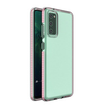 Telefoniümbris Spring Case TPU gel, Samsung Galaxy A02s EU, heleroosa