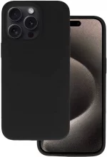 TOPT Silicone Lite ümbris, Apple iPhone 16 Pro Max, must