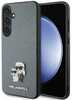 Karl Lagerfeld Saffiano Karl & Choupette Metal Pin KLHCS24MPSAKCMPG ümbris, Samsung Galaxy S24 Plus, hall