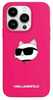 Telefoniümbris Karl Lagerfeld Silicone Choupette Head MagSafe KLHMP15LSCHPPLF, Apple iPhone 15 Pro, roosa