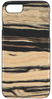 Telefoniümbris Man&Wood, Apple iPhone 7/8, valge eebenipuu must