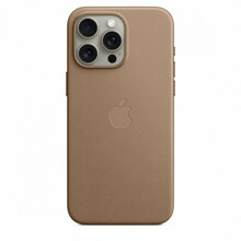 Apple FineWoven ümbris MagSafe'iga MT4W3ZM/A, iPhone 15 Pro Max, taupe