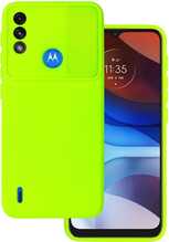 Camshield Soft telefoniümbris, Motorola Moto E7 Power/E7i Power, laimiroheline