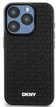Telefoniümbris DKNY Hardcase 3D Rubber Repeat Pattern DKHCP15S3DRPWK, Apple iPhone 13/14/15, must