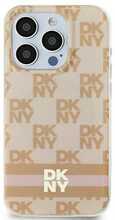 Telefoniümbris DKNY IML Checkered Mono Pattern & Printed Stripes MagSafe DKHMN61HCPTSP, Apple iPhone 11/XR, roosa