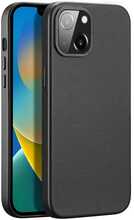 Telefoniümbris Dux Ducis Grit Leather, Apple iPhone 14 Plus, must