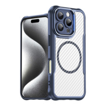 Hurtel Leading Series MagSafe silikoonümbris, Apple iPhone 16 Pro Max, sinine