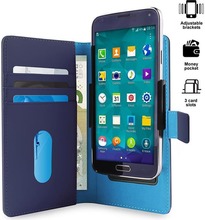 PURO Smart Wallet XL universaalne telefoniümbris UNIWALLET3BLUEXL, sinine, 5.1