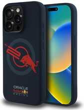 Telefoniümbris Red Bull HC Silicone ORBR20 Logo Red Lining, Apple iPhone 15 Pro, sinine