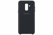 Telefoniümbris Samsung Dual Layer Case EF-PA605CB, Galaxy A6+ (2018), must