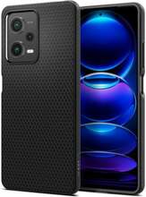 Telefoniümbris Spigen Liquid Air, Xiaomi Redmi Note 12 Pro 5G / Poco X5 Pro 5G, matt must