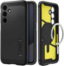 Telefoniümbris Spigen Tough Armor MagSafe, Samsung Galaxy S24 FE, must