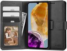 Telefoniümbris Tech-Protect Wallet, Samsung Galaxy M15 5G, must