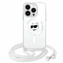 Telefoniümbris Karl Lagerfeld KLHMP16XHCCHNT, Apple iPhone 16 Pro Max, läbipaistev