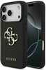 Telefoniümbris Guess Grained Big 4G & Classic Logo, Apple iPhone 17 Pro, must