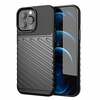 Telefoniümbris Hurtel Thunder Flexible Tough Rugged, Apple iPhone 13 Pro Max, must