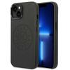 Telefoniümbris Karl Lagerfeld KLHCP14MFWHK Leather Perforated Logo, Apple iPhone 14 Plus, must