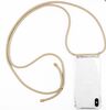 Telefoniümbris Lookabe Necklace loo009, Apple iPhone Xr, gold nude