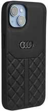 Audi Genuine Leather ümbris AU-TPUPCIP14-Q8/D1-BK, Apple iPhone 14 6.1, must