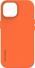 Decoded silikoonümbris MagSafe'iga, Apple iPhone 15 Plus, oranž