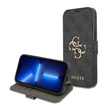 Telefoniümbris Guess GUBKP13L4GMGGR 4G Big Metal Logo Book Case, Apple iPhone 13 Pro, hall