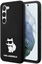 Karl Lagerfeld Silicone Choupette KLHCS24MSNCHBCK ümbris, Samsung Galaxy S24+, must