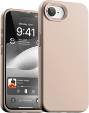Telefoniümbris Mercury Silicone Case, Apple iPhone 16e, roosa liivavärv