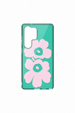 Telefoniümbris Samsung Unikko Hybrid Case GP-FPS938AMAPW, Galaxy S25 Ultra, roheline/roosa
