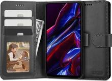Telefoniümbris Tech-Protect Wallet, Xiaomi Redmi Note 12 5G / Poco X5 5G, must