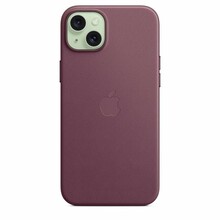 Telefoniümbris Apple FineWoven Case with MagSafe MT4A3ZM/A, iPhone 15 Plus, mulberry