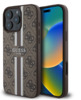 Telefoniümbris Guess 4G Printed Stripes MagSafe, Apple iPhone 16 Pro Max, pruun