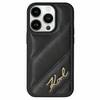 Telefoniümbris Karl Lagerfeld Diagonal Quilted Script KLHCP14SPQDSMGK, Apple iPhone 13/14/15, must