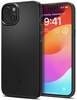 Telefoniümbris Spigen Thin Fit, Apple iPhone 15 Plus, must