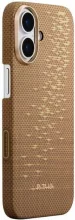 Pitaka Ultra-Slim Case Golden Glint, Apple iPhone 17